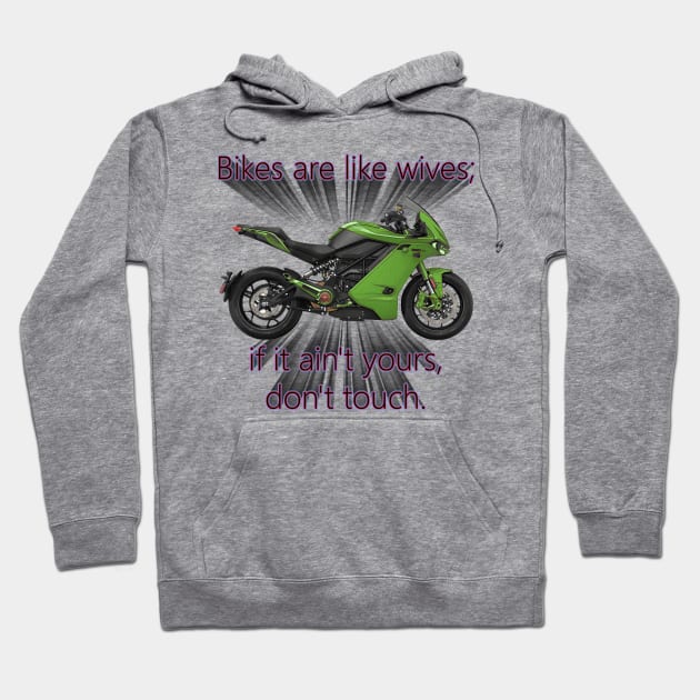 Love your bike Hoodie by djmrice